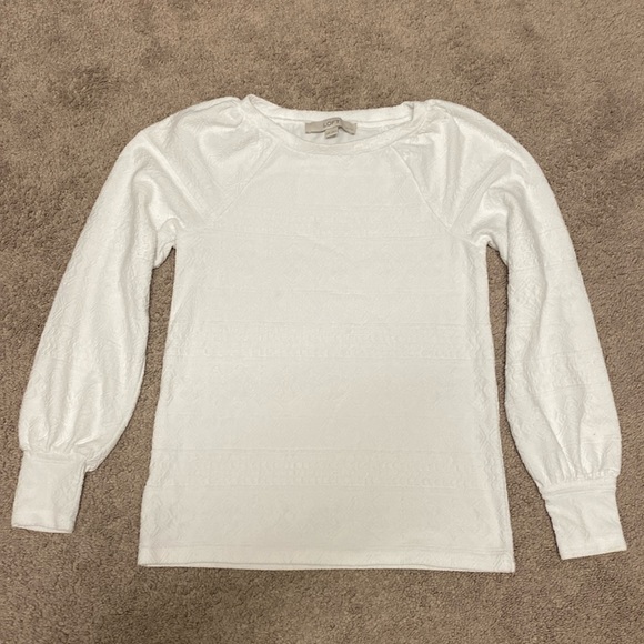 Loft XXSP White Long Sleeve - Picture 1 of 4